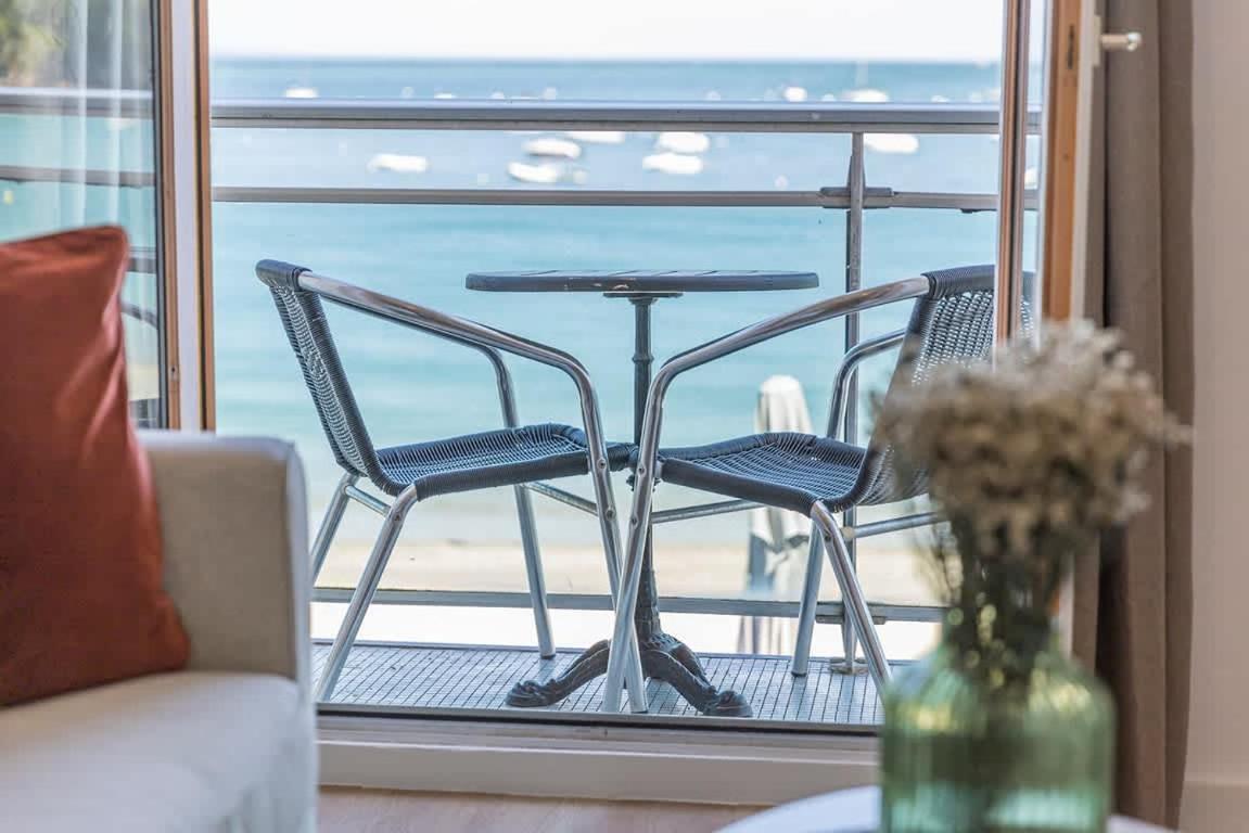 Les Pieds Dans L'Eau - Appartment 1 - Vue Mer Cancale Dış mekan fotoğraf