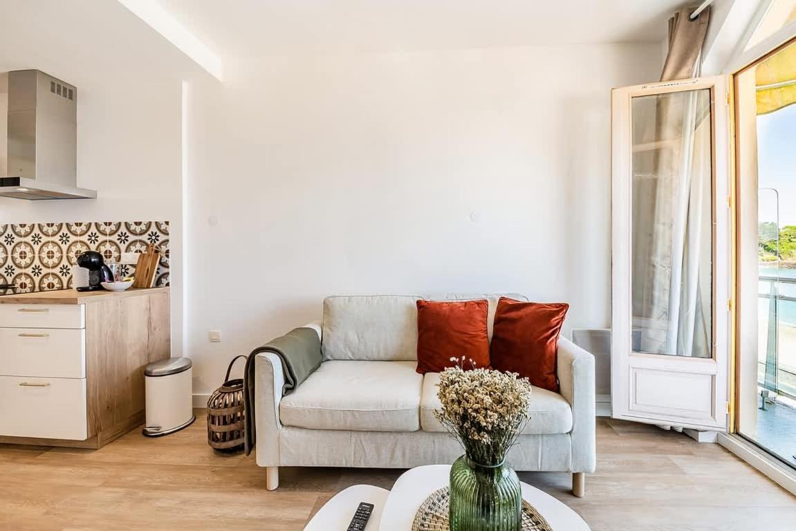 Les Pieds Dans L'Eau - Appartment 1 - Vue Mer Cancale Dış mekan fotoğraf
